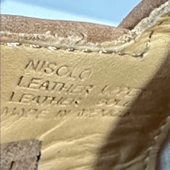 Nisolo Mara Woven Leather Brown Almond Flats Size 7.5 Quiet Luxury Capsule - Picture 12 of 15